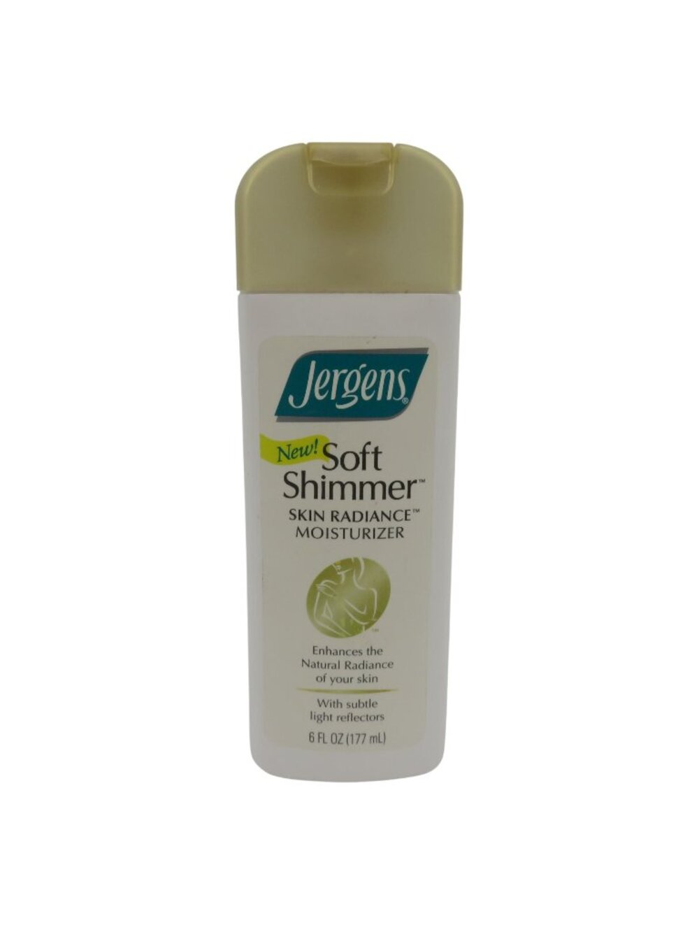 Jergens Soft Shimmer Skin Radiance Moisturizer Lotion 6oz USED 80 Percent Full